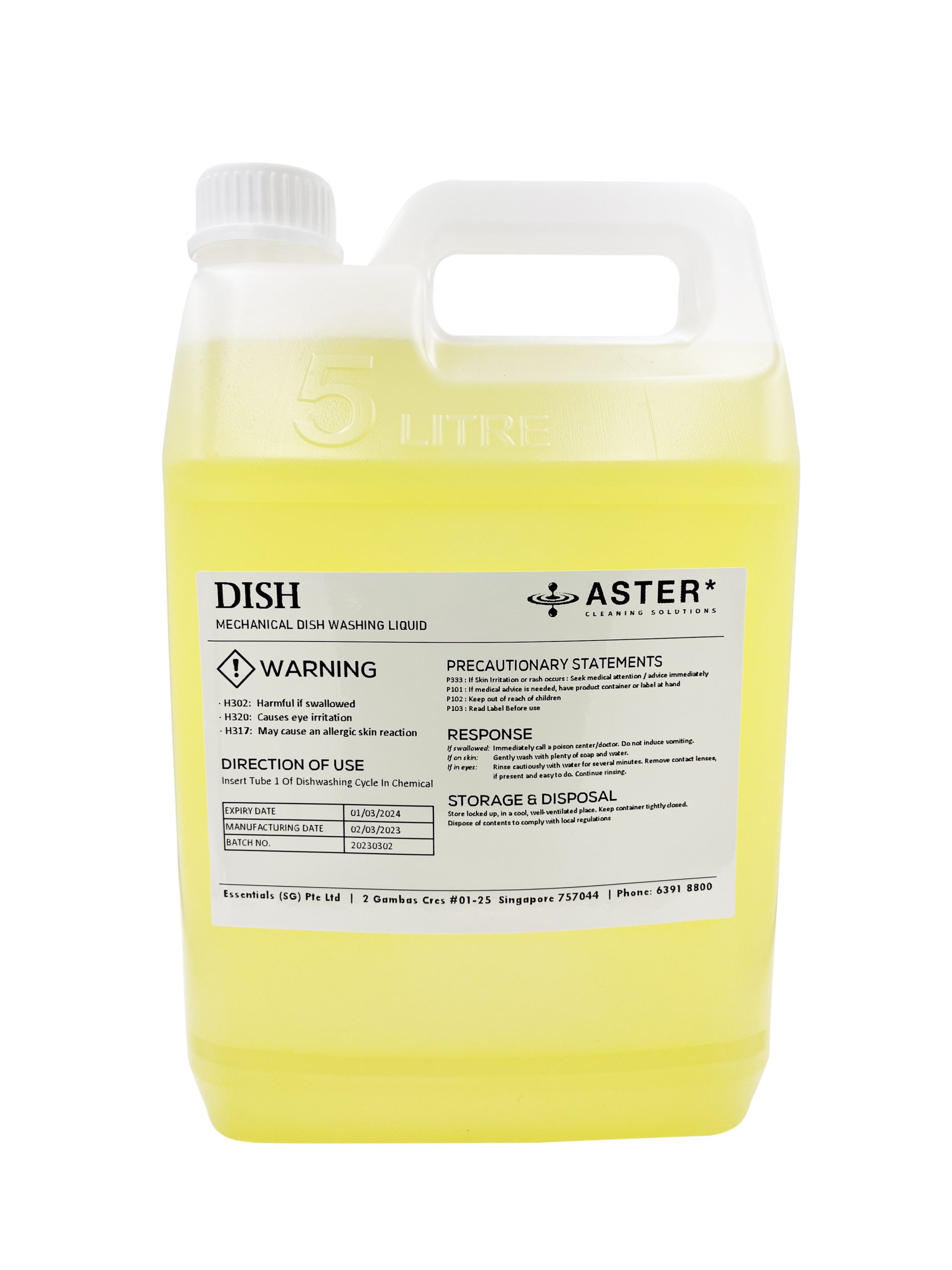 Aster - Dish (5 Liters / 25 Liters)