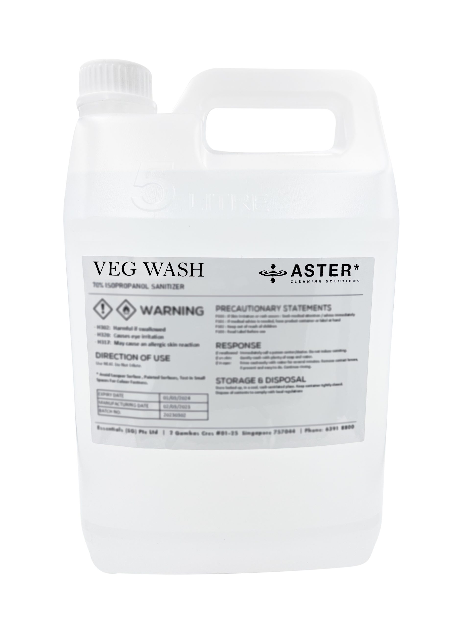 Aster - Veg Wash (5 Liters / 25 Liters)